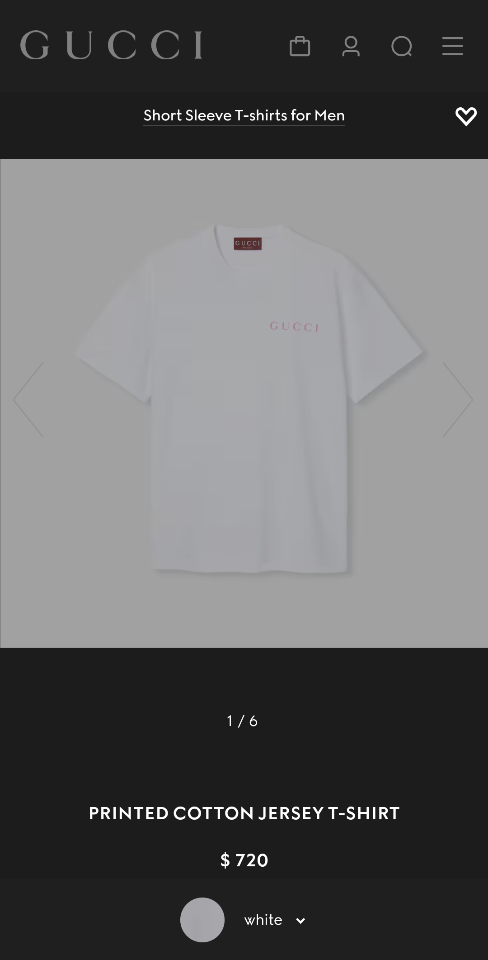 Gucci Printed cotton jersey T-shirt white-duoc-ban-tai-HVIP Shoes & Clothes