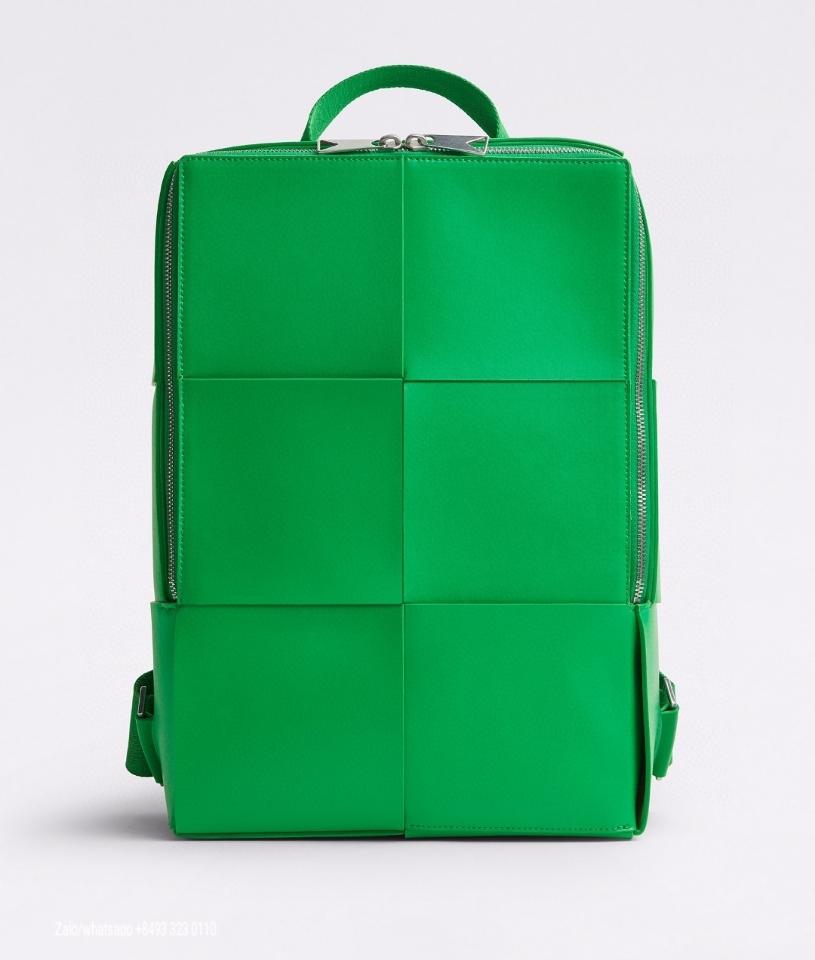 Bottega Veneta Arco Backpack Intreccio leather green 680092 bv1-duoc-ban-tai-Hvip Bags & Accessories