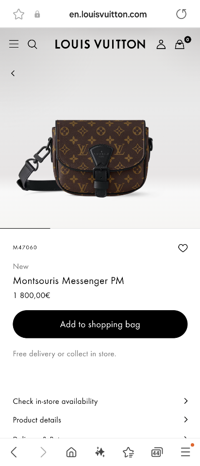 Louis Vuitton M47060 Montsouris Messenger PM​

Lv1-duoc-ban-tai-Hvip Bags & Accessories
