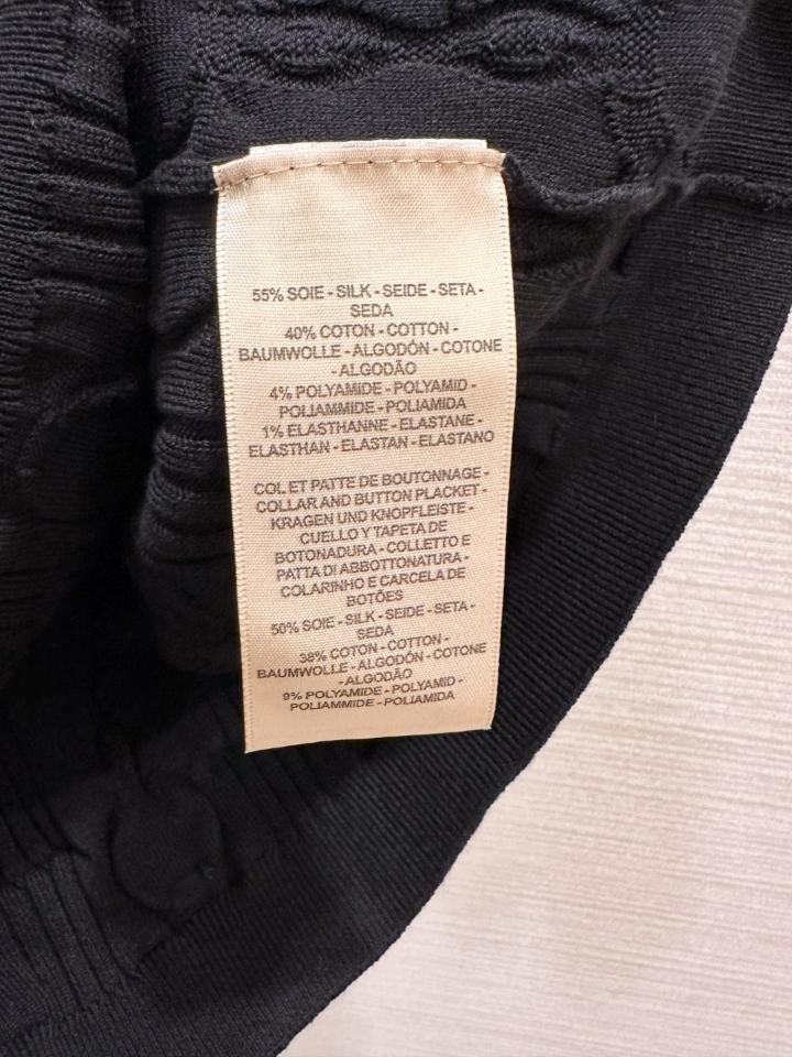 Hermès polo knit wear in black -duoc-ban-tai-HVIP Shoes & Clothes