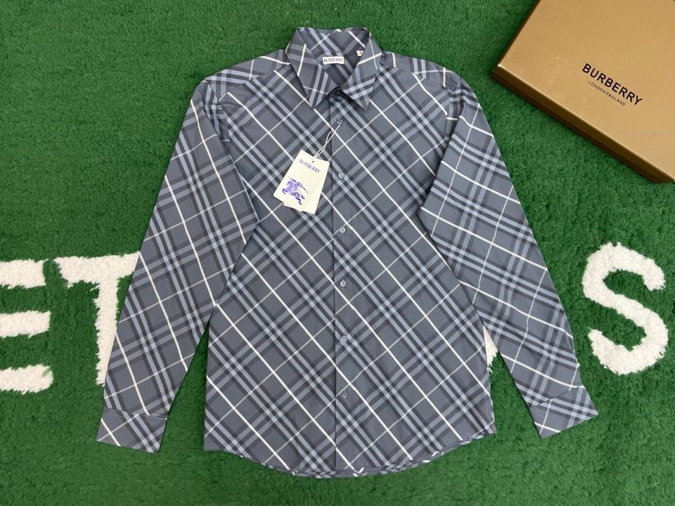 Burberry Regular Fit Check Cotton Shirt 8108726-duoc-ban-tai-HVIP Shoes & Clothes