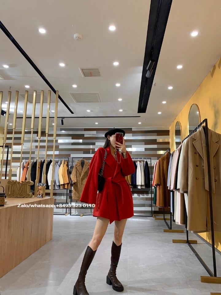 
Max Mara Gas Cashmere Wrap Coat In red-duoc-ban-tai-Hvip Bags & Accessories