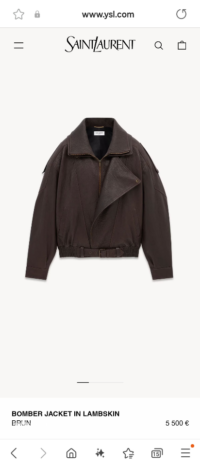 Saint Laurent BOMBER JACKET IN LAMBSKIN

BRUN

798780YCNF22509 V4-duoc-ban-tai-Hvip Bags & Accessories