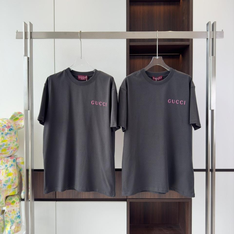 Gucci Printed cotton jersey T-shirt black -duoc-ban-tai-HVIP Shoes & Clothes