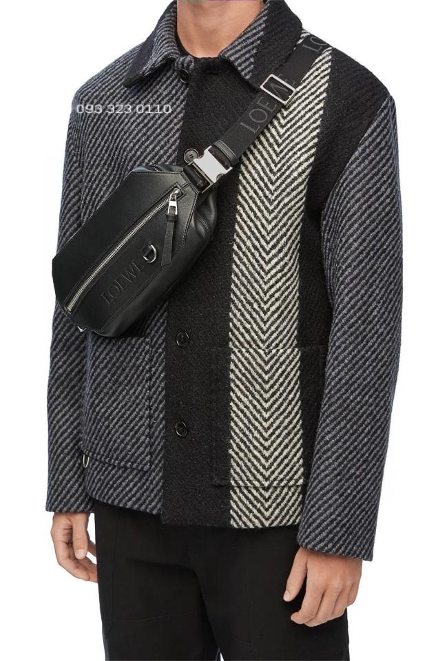 Loewe Convertible Sling in classic calfskin black B777NCNX01 Lw1 -duoc-ban-tai-Hvip Bags & Accessories
