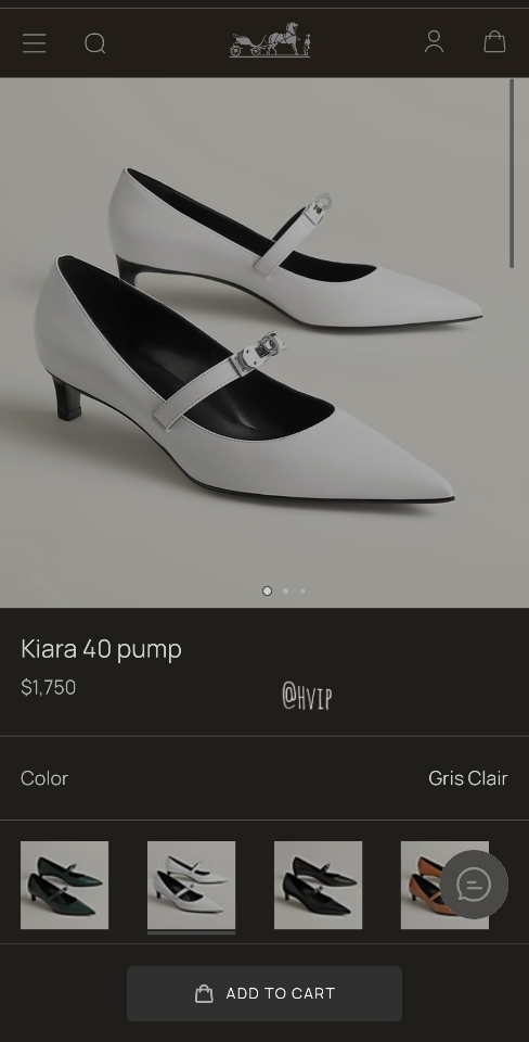Hermès Kiara 40 pump gris Clair H251007Z-duoc-ban-tai-HVIP Shoes & Clothes