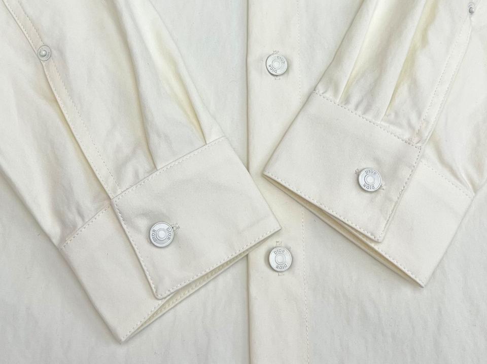 Dior Overshirts cotton in white -duoc-ban-tai-HVIP Shoes & Clothes