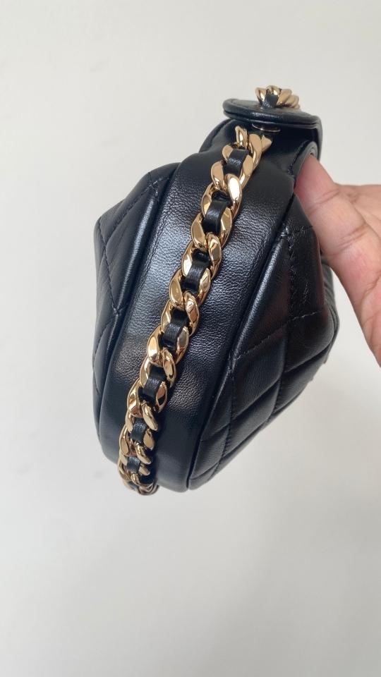 Chanel 23c pouch mini bag black leather T1-duoc-ban-tai-Hvip Bags & Accessories