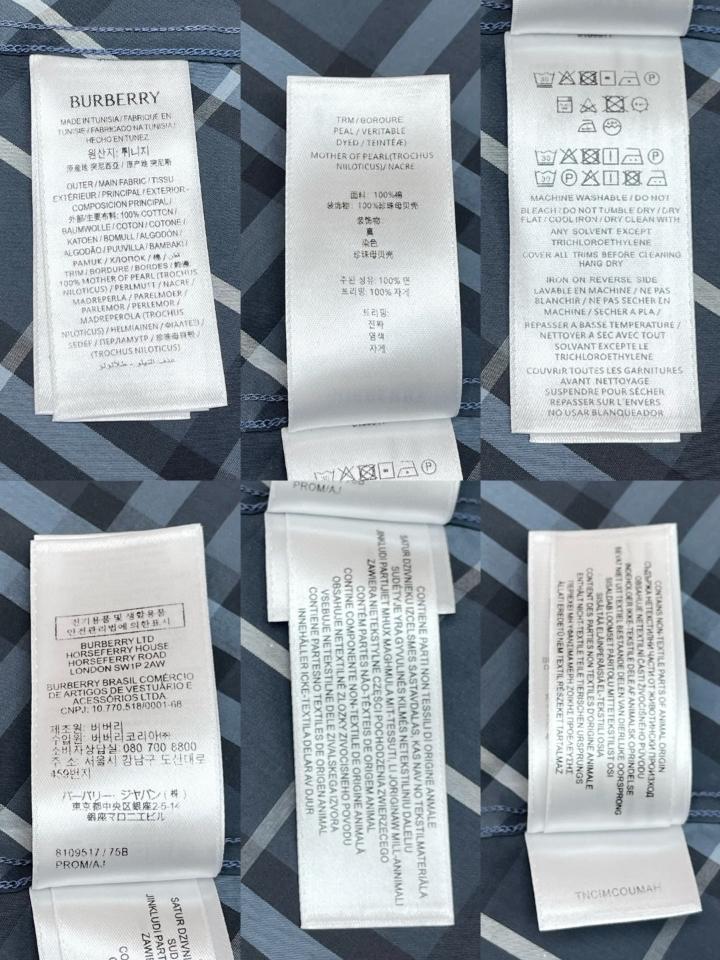 Burberry Regular Fit Check Cotton Shirt 8108726-duoc-ban-tai-HVIP Shoes & Clothes