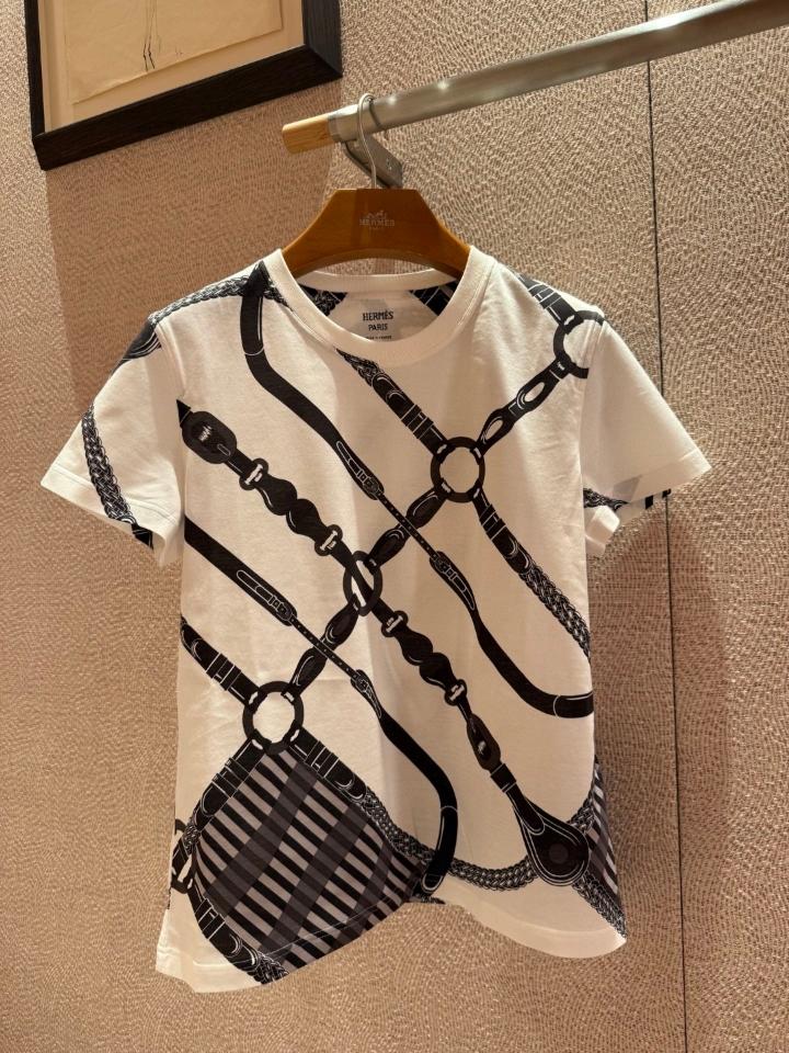 Hermès "Coaching Remix" maxi t-shirt-duoc-ban-tai-HVIP Shoes & Clothes