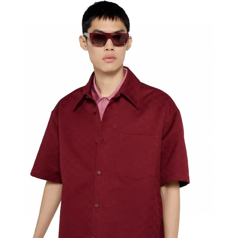 Gucci Oversize GG cotton shirt 811732-duoc-ban-tai-HVIP Shoes & Clothes