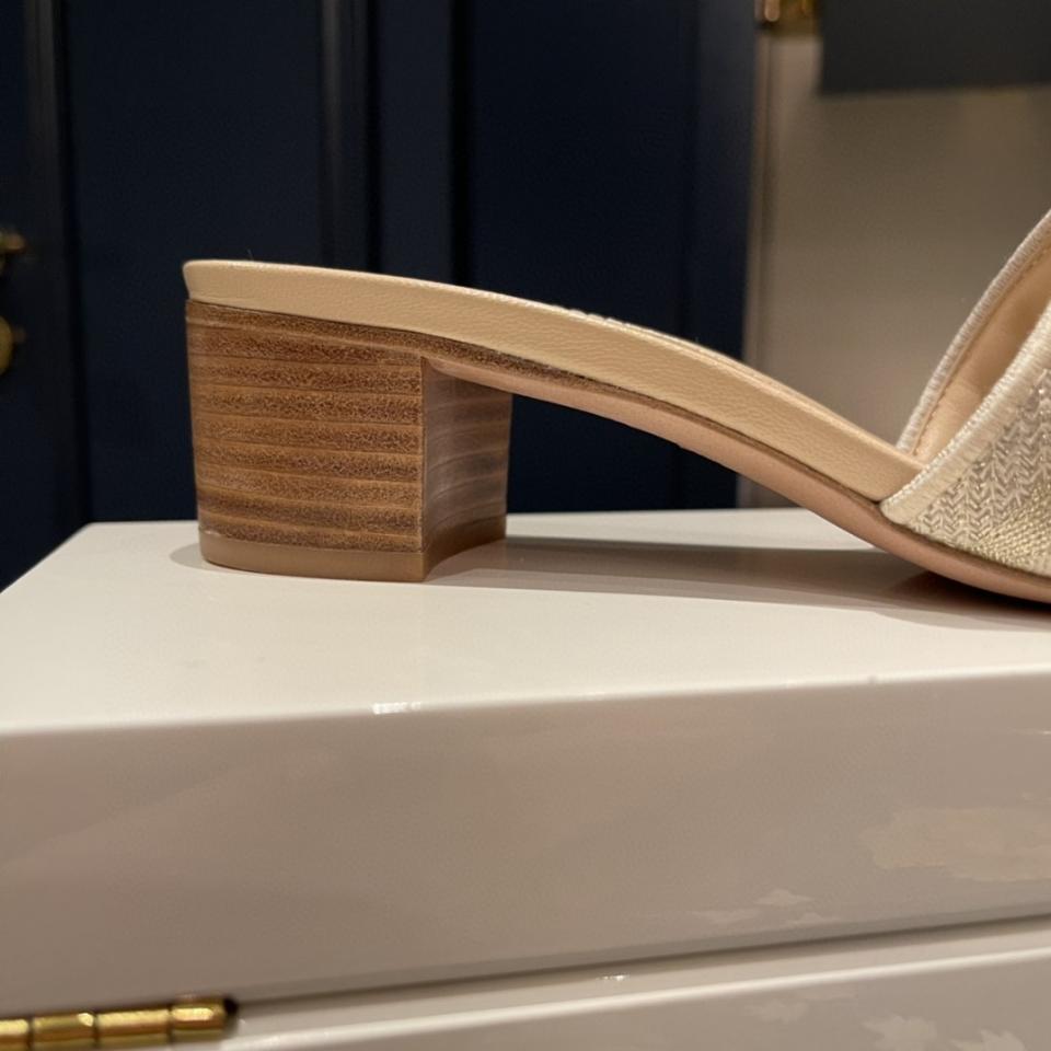 Dior Dway Heeled Slide
Nude Embroidered Cotton KCQ915ERC_S56B Sao chép-duoc-ban-tai-HVIP Shoes & Clothes