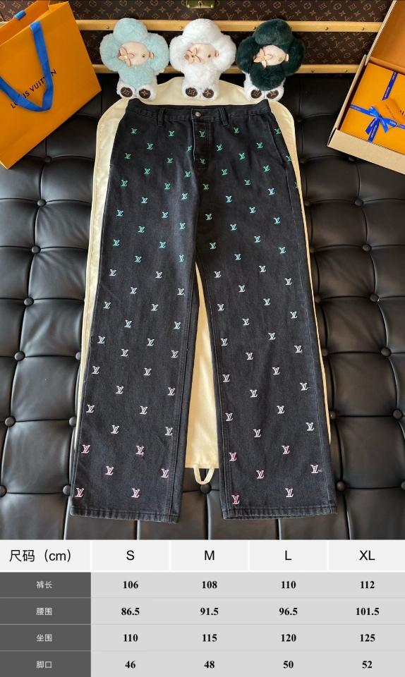 Louis Vuitton 1AGTH7
LV Blason Gradient Embroidered Denim Skate Pants-duoc-ban-tai-HVIP Shoes & Clothes
