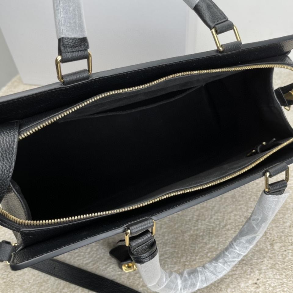CELINE Celine Medium Kaba de France Grained Calfskin Black 192663 -duoc-ban-tai-Hvip Bags & Accessories
