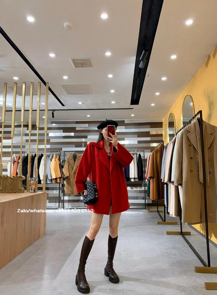 
Max Mara Gas Cashmere Wrap Coat In red-duoc-ban-tai-Hvip Bags & Accessories