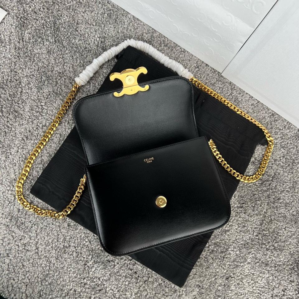 Celine MEDIUM COLLEGE BAG IN SHINY CALFSKIN
BLACK 113583BF4.38NO-duoc-ban-tai-Hvip Bags & Accessories