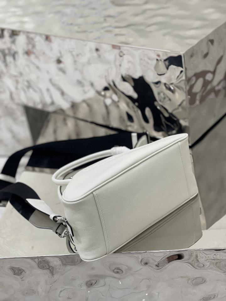 Prada Leather Prada Triangle bag 1BB082 white-duoc-ban-tai-Hvip Bags & Accessories