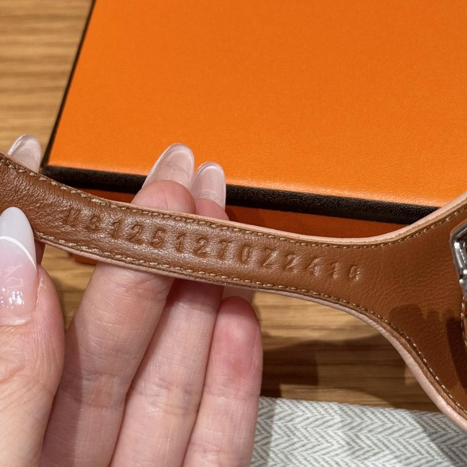 Hermès Kamilla 60 pump marron alezan / beige perlino H251270Z-duoc-ban-tai-HVIP Shoes & Clothes
