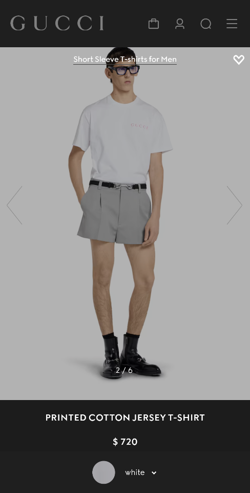 Gucci Printed cotton jersey T-shirt white-duoc-ban-tai-HVIP Shoes & Clothes