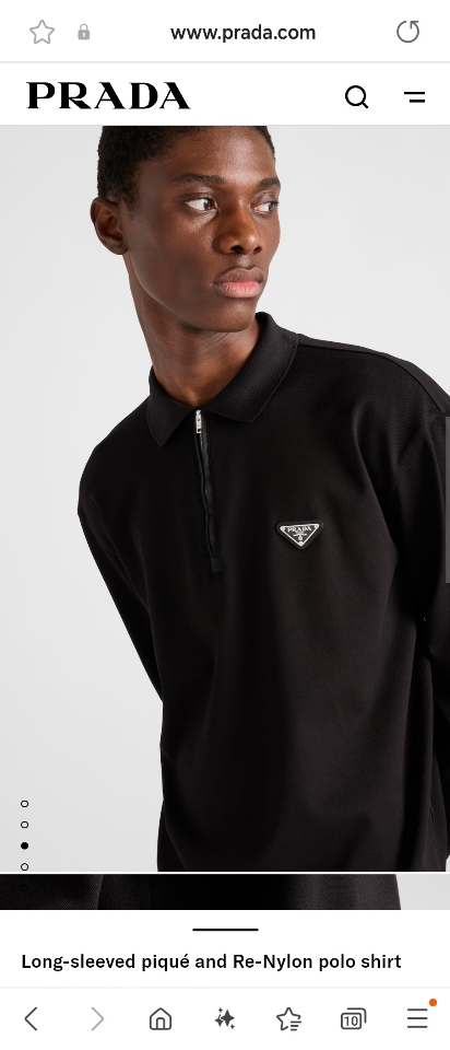 Prada Long-sleeved piqué and Re-Nylon polo shirt

-duoc-ban-tai-Hvip Bags & Accessories