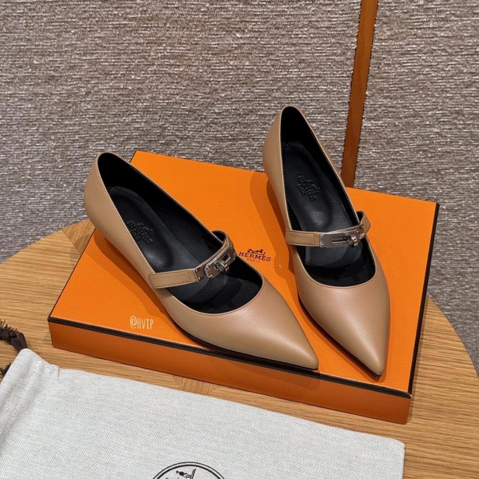 Hermès Kiara 40 pump Clair Naturel H251007Z-duoc-ban-tai-HVIP Shoes & Clothes