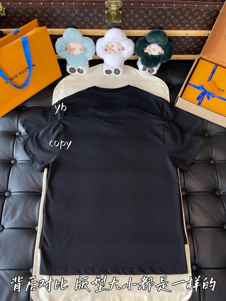 Louis Vuitton Embroidered Cotton T-Shirt 1AFQ67 black -duoc-ban-tai-HVIP Shoes & Clothes