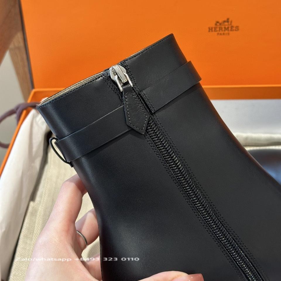 Hermès Saint Germain ankle boot noir H182102Z H1-duoc-ban-tai-Hvip Bags & Accessories
