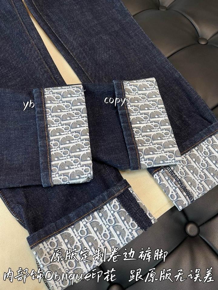 Dior Slim-Fit Dior Oblique Jeans
Blue Raw Cotton Denim 193DS10J374X_C580-duoc-ban-tai-HVIP Shoes & Clothes