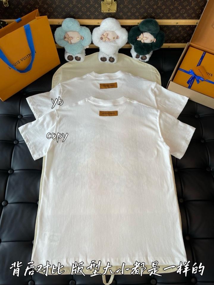 Louis Vuitton 1a8gus white Embroidered Cotton t-shirt -duoc-ban-tai-HVIP Shoes & Clothes