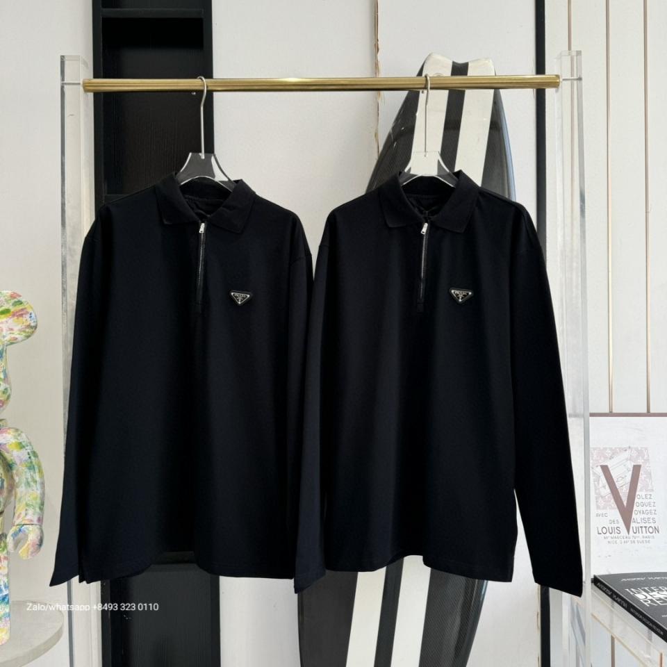 Prada Long-sleeved piqué and Re-Nylon polo shirt

-duoc-ban-tai-Hvip Bags & Accessories