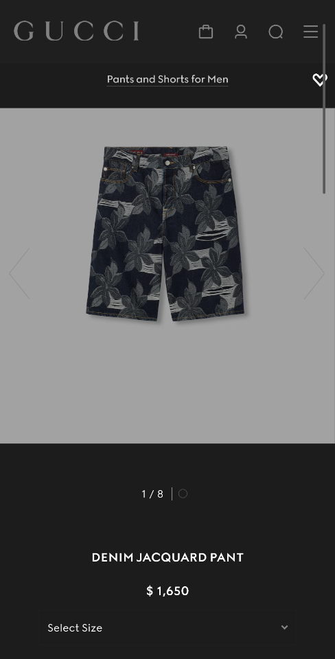 Gucci Denim jacquard pant 824222 -duoc-ban-tai-HVIP Shoes & Clothes