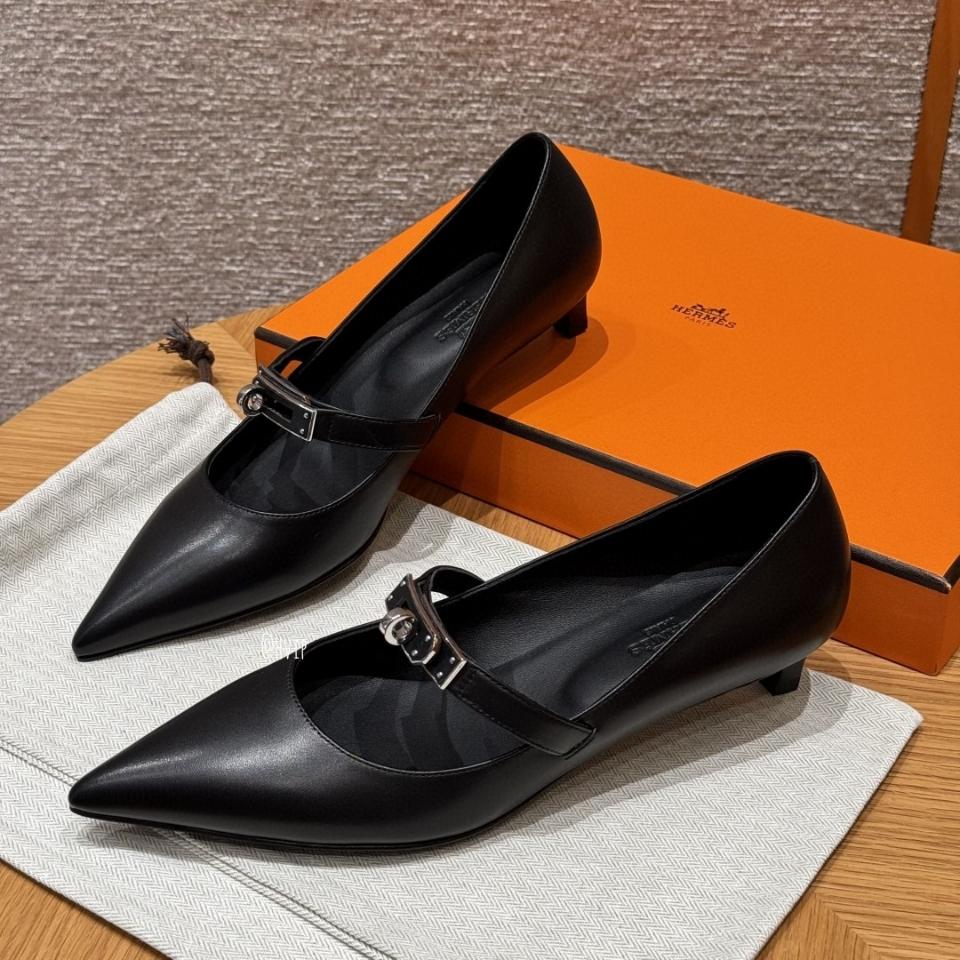 Hermès Kiara 40 pump noir H251007Z-duoc-ban-tai-HVIP Shoes & Clothes