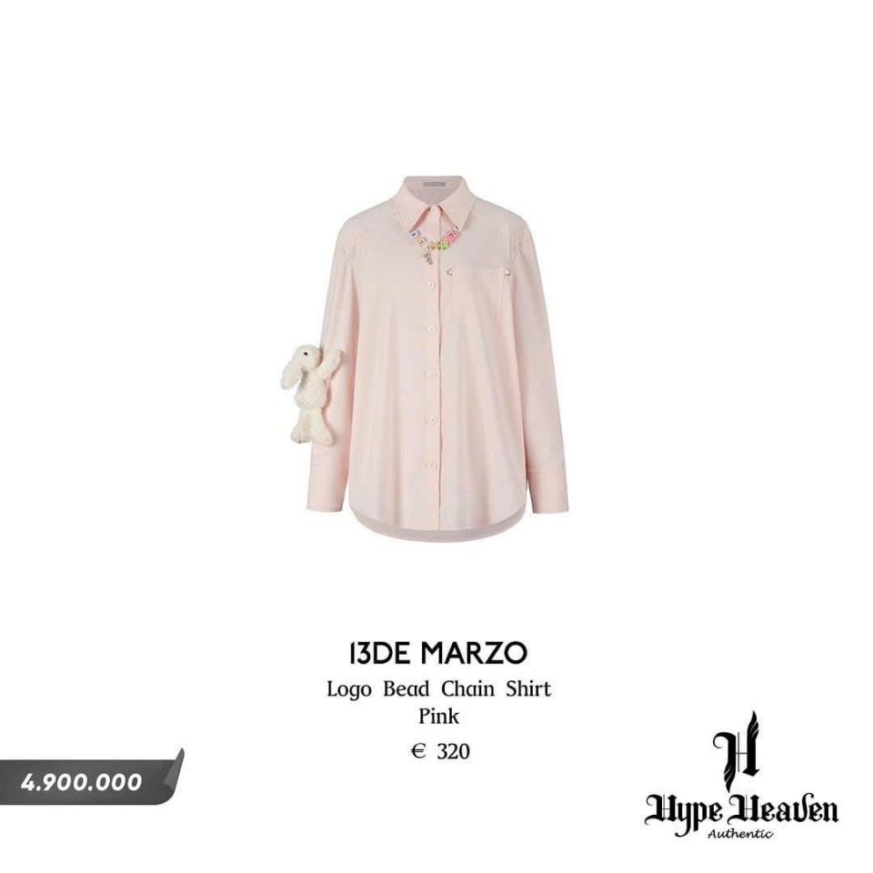 I3DE MARZO
Logo Bead Chain Shirt
Pink -duoc-ban-tai-Hvip Bags & Accessories