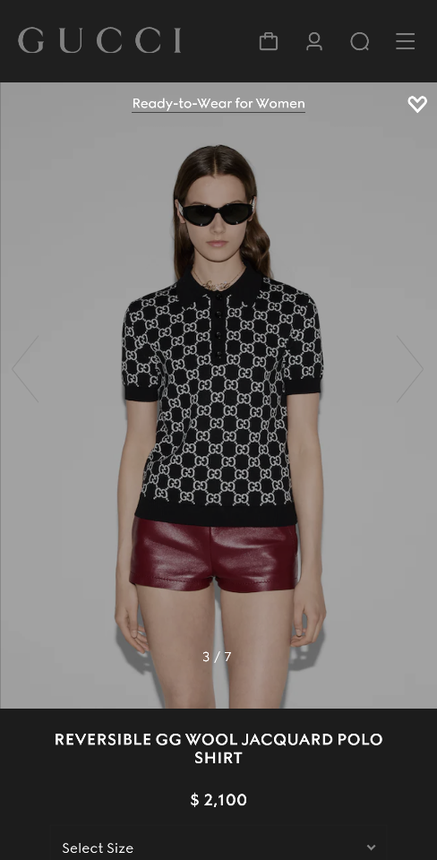 Gucci Reversible GG wool jacquard polo shirt 814273-duoc-ban-tai-HVIP Shoes & Clothes