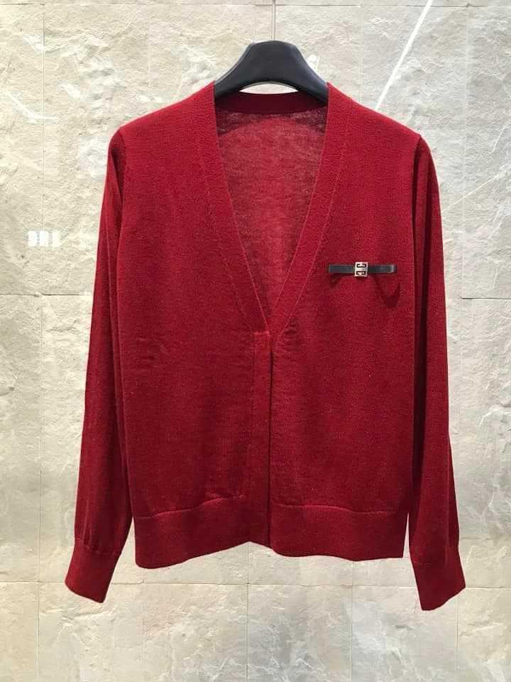 Givenchy red cardigan-duoc-ban-tai-Hvip Bags & Accessories