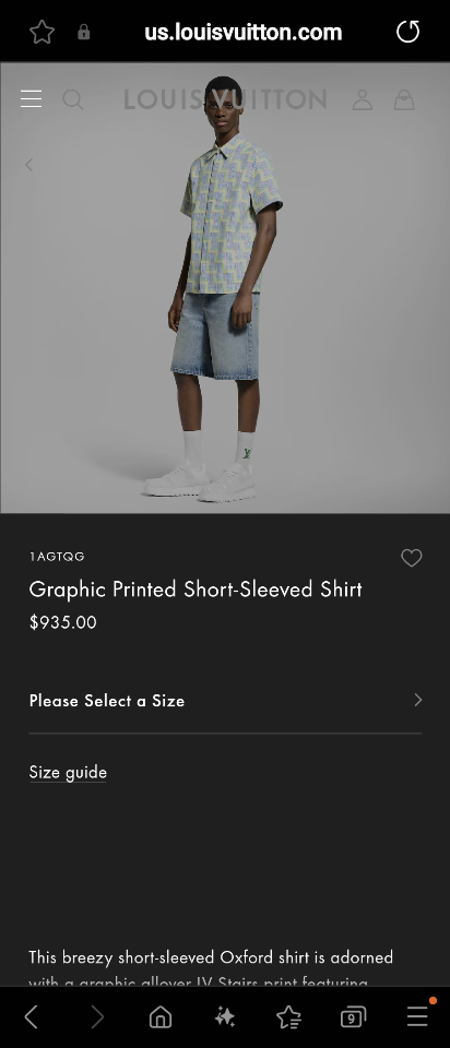 Louis Vuitton 1AGTQG
Graphic Printed Short-Sleeved Shirt vvip -duoc-ban-tai-HVIP Shoes & Clothes
