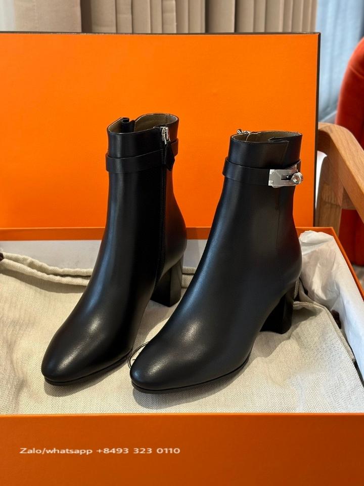 Hermès Saint Germain ankle boot noir H182102Z H1-duoc-ban-tai-Hvip Bags & Accessories
