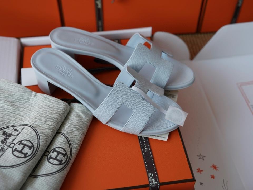 Hermes Oasis sandal bleu glacier epsom H151215Z-duoc-ban-tai-HVIP Shoes & Clothes