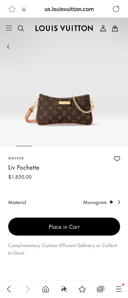 Louis Vuitton M83008

Liv Pochette

Lv1-duoc-ban-tai-Hvip Bags & Accessories