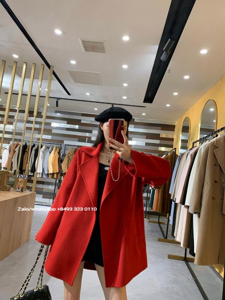 
Max Mara Gas Cashmere Wrap Coat In red-duoc-ban-tai-Hvip Bags & Accessories