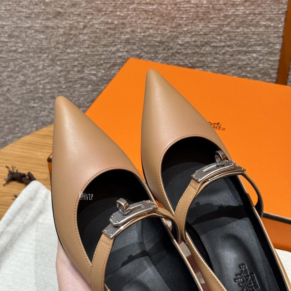 Hermès Kiara 40 pump Clair Naturel H251007Z-duoc-ban-tai-HVIP Shoes & Clothes