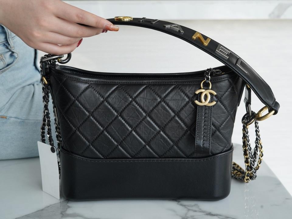 Chanel Gabrielle Aged Calf Black As1582 Ch6-duoc-ban-tai-Hvip Bags & Accessories