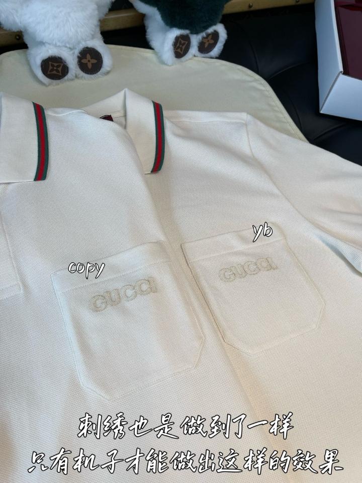 Gucci Cotton polo shirt with embroidery 795174 white-duoc-ban-tai-HVIP Shoes & Clothes
