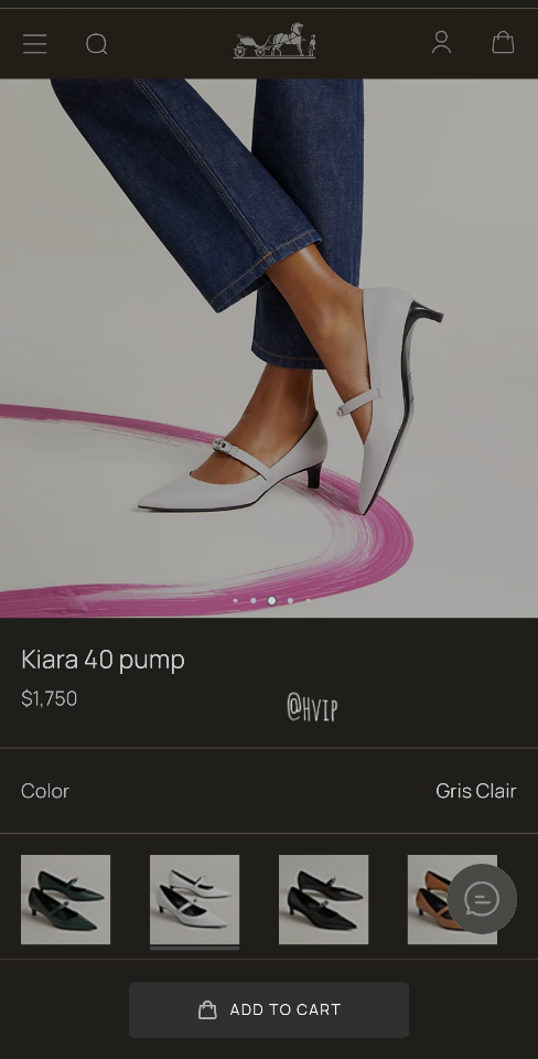 Hermès Kiara 40 pump gris Clair H251007Z-duoc-ban-tai-HVIP Shoes & Clothes