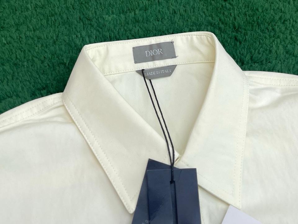 Dior Overshirts cotton in white -duoc-ban-tai-HVIP Shoes & Clothes
