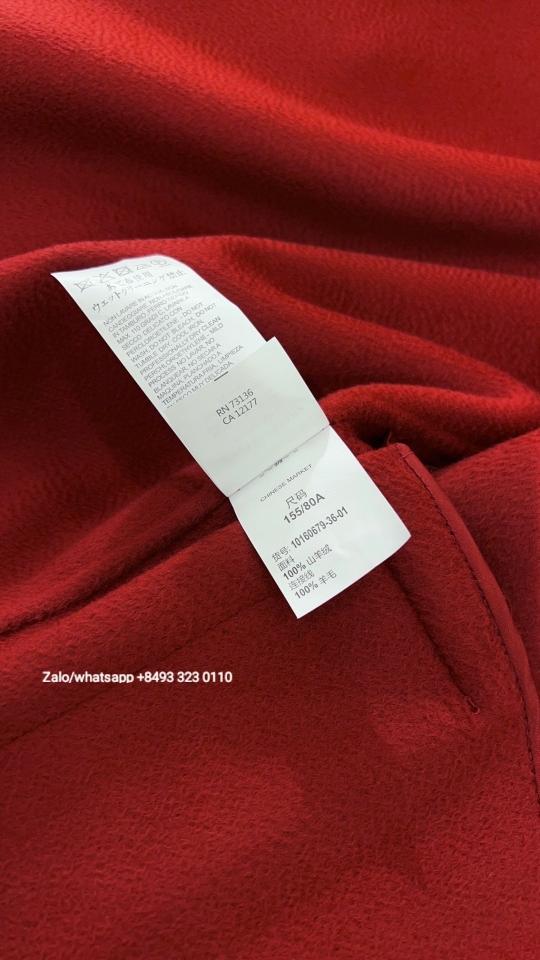 
Max Mara Gas Cashmere Wrap Coat In red-duoc-ban-tai-Hvip Bags & Accessories