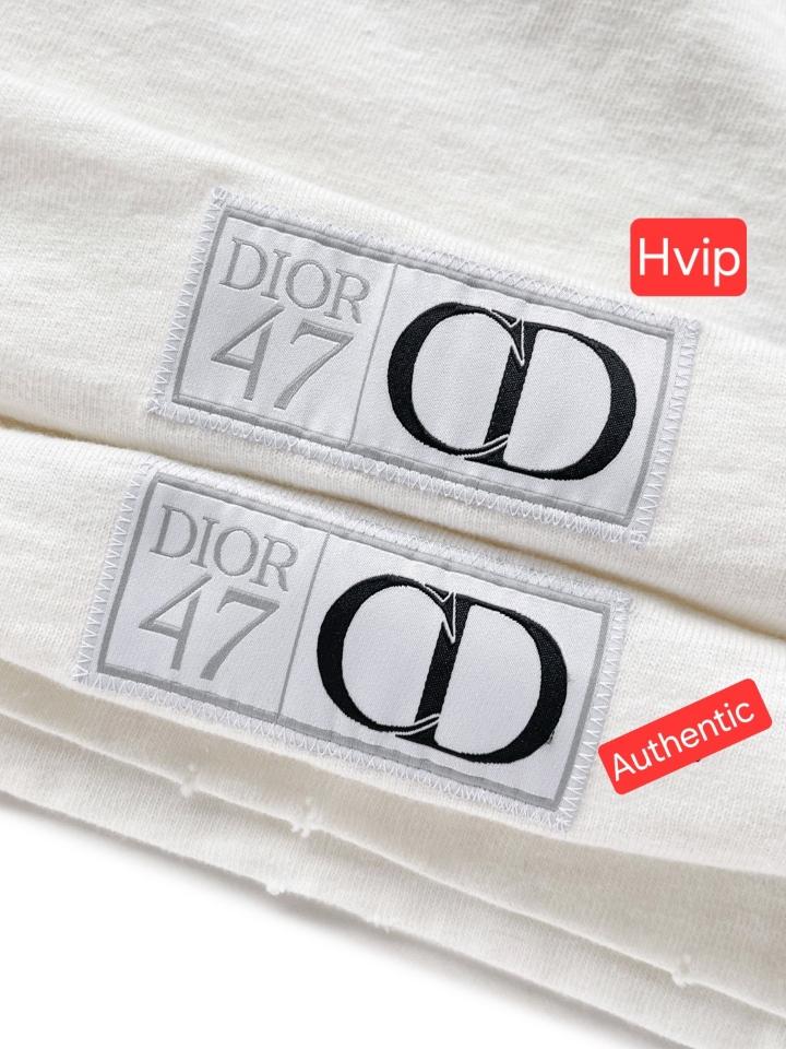 Dior white cotton t-shirt 47 413J640A0849C089-duoc-ban-tai-HVIP Shoes & Clothes