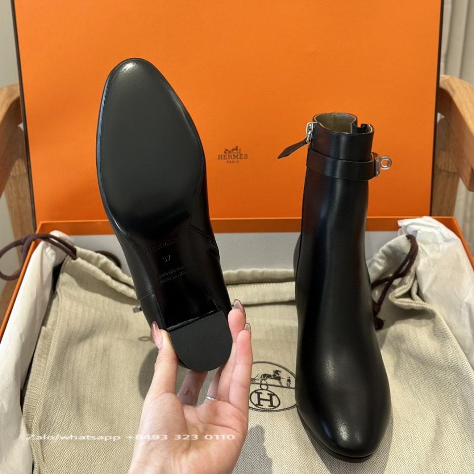 Hermès Saint Germain ankle boot noir H182102Z H1-duoc-ban-tai-Hvip Bags & Accessories