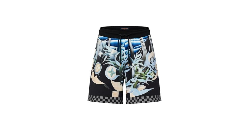 Louis Vuitton Technical Cotton Jersey Shorts 1AFR80-duoc-ban-tai-HVIP Shoes & Clothes