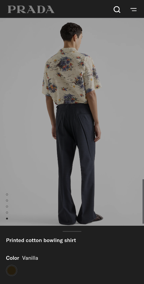Prada Printed cotton bowling shirt-duoc-ban-tai-HVIP Shoes & Clothes